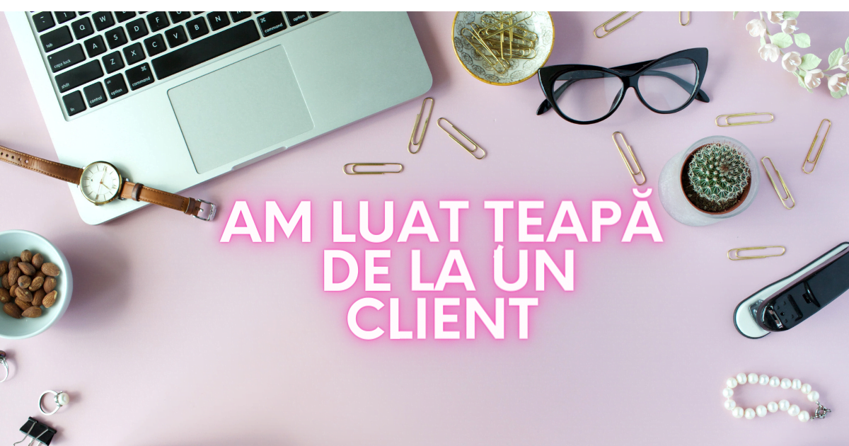 Mi-a furat un client ideile și apoi mi-a dat block
